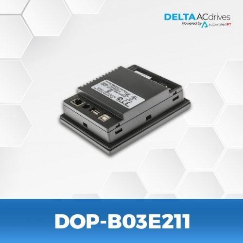 DOP-B03E211-DOP-B-Series-HMI-Touchscreen-Delta-AC-Drive-Back