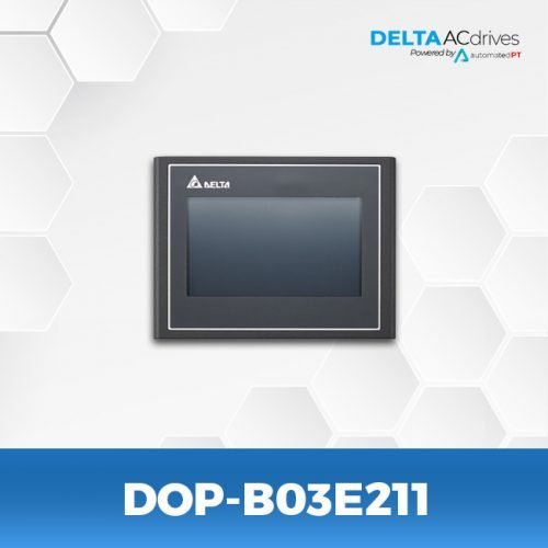 DOP-B03E211-DOP-B-Series-HMI-Touchscreen-Delta-AC-Drive-Front