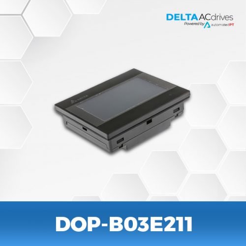 DOP-B03E211-DOP-B-Series-HMI-Touchscreen-Delta-AC-Drive-Top