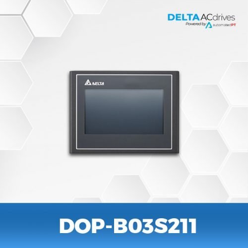 DOP-B03S211-DOP-B-Series-HMI-Touchscreen-Delta-AC-Drive-Front
