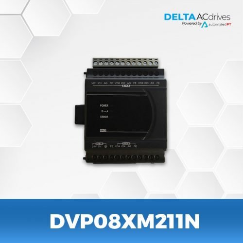DVP08XM211N-DVP-PLC-Accessories-Delta-AC-Drive-Front