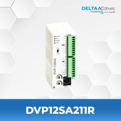 DVP12SA211R-DVP-SA-Series-PLC-Delta-AC-Drives-Front