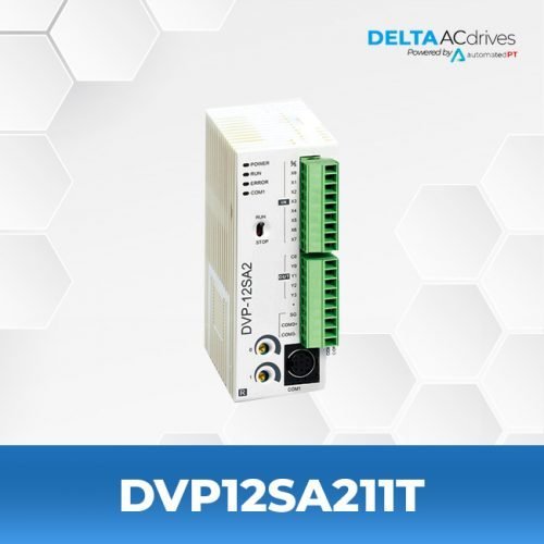 DVP12SA211T-DVP-SA-Series-PLC-Delta-AC-Drives-Front