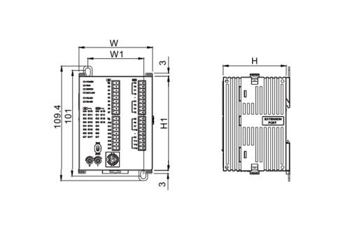 DVP20SX211T-DVP-ES-Series-PLC-Delta-AC-Drive-Diagram