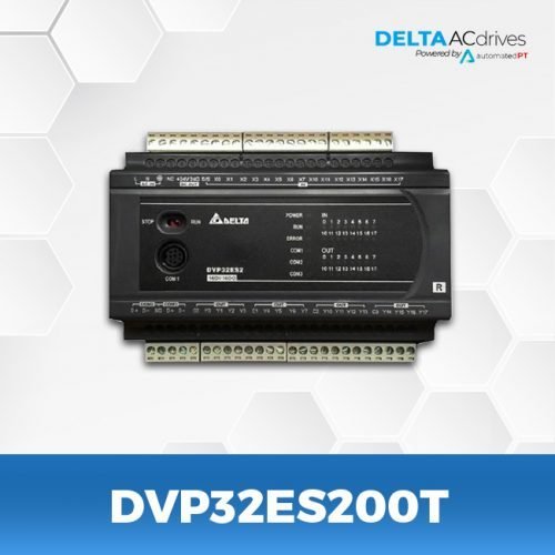 DVP32ES200T-DVP-ES-Series-PLC-Delta-AC-Drive-Front