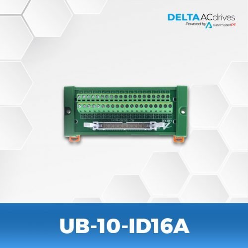 UB-10-ID16A--AS-Series-PLC-Accessories-Delta-AC-Drive-Front