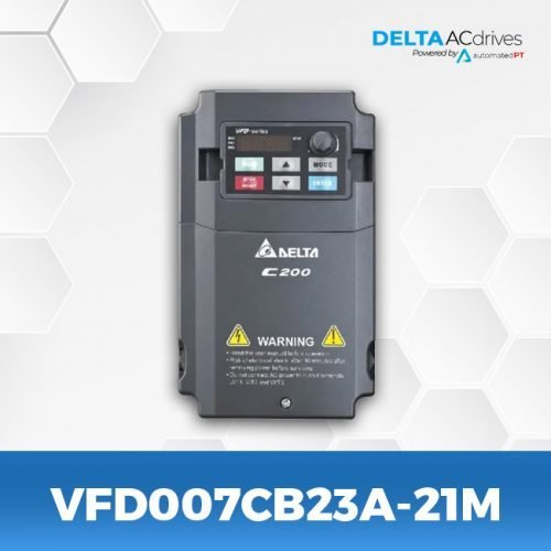 VFD007CB23A-21M-C200-Delta-AC-Drive-Front