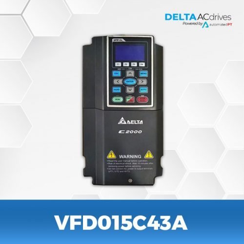 VFD015C43A-VFD-C2000-Delta-AC-Drive-Front