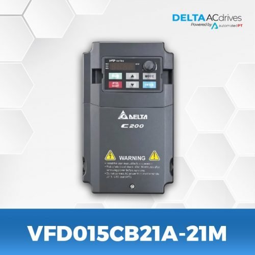 VFD015CB21A-21M-C200-Delta-AC-Drive-Front