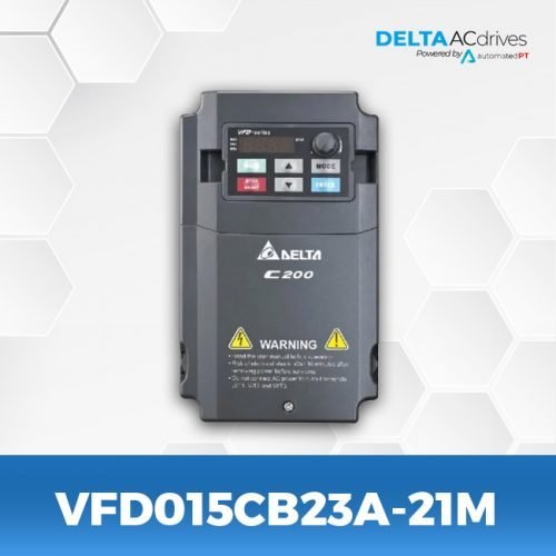 VFD015CB23A-21M-C200-Delta-AC-Drive-Front