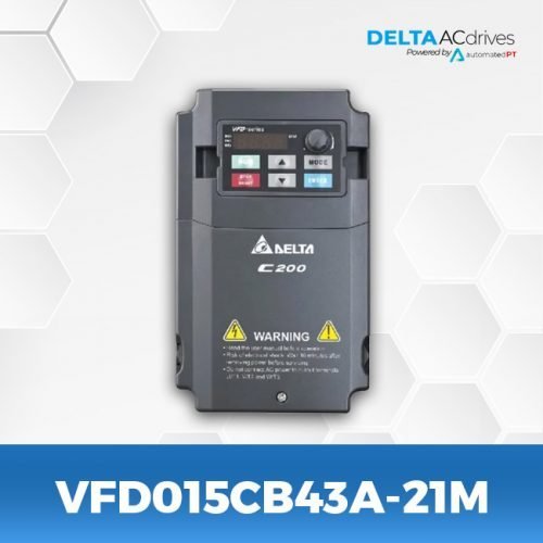 VFD015CB43A-21M-C200-Delta-AC-Drive-Front