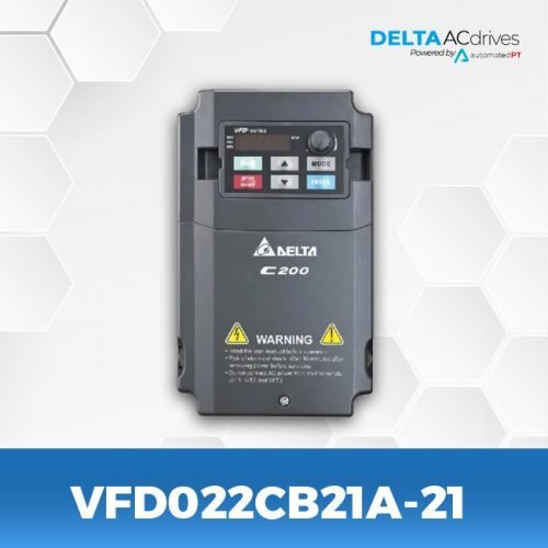 VFD022CB21A-21-C200-Delta-AC-Drive-Front