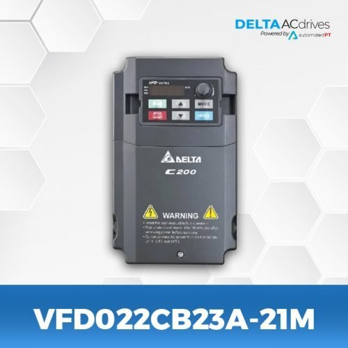 VFD022CB23A-21M-C200-Delta-AC-Drive-Front
