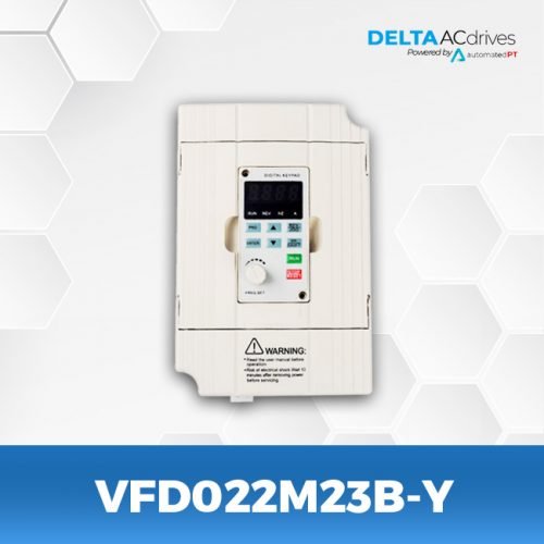 VFD022M23B-Y-VFD-M-Delta-AC-Drive-Front-R