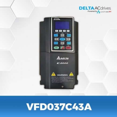 VFD037C43A-VFD-C2000-Delta-AC-Drive-Front