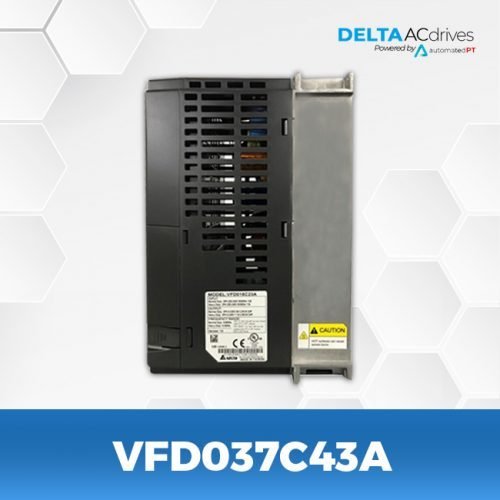 VFD037C43A-VFD-C2000-Delta-AC-Drive-Side