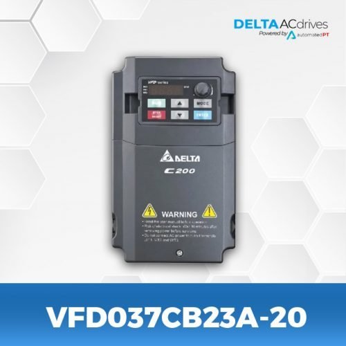 VFD037CB23A-20-C200-Delta-AC-Drive-Front