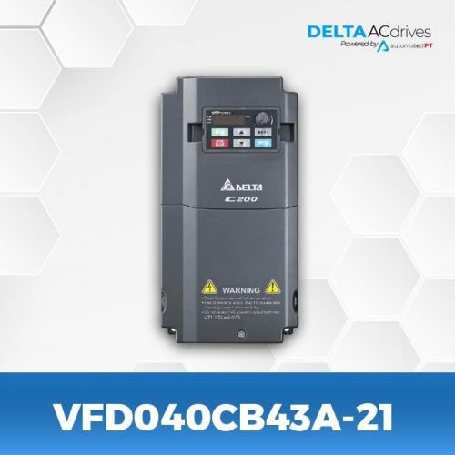 VFD040CB43A-21-C200-Delta-AC-Drive-Front