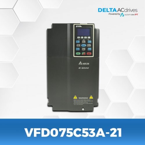 VFD075C53A-21-VFD-C2000-Delta-AC-Drive-Front