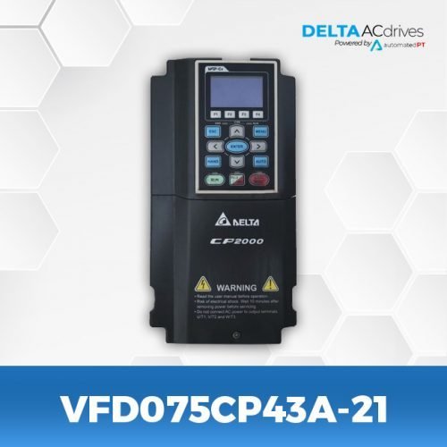 VFD075CP43A-21-VFD-CP2000-Delta-AC-Drive-Front