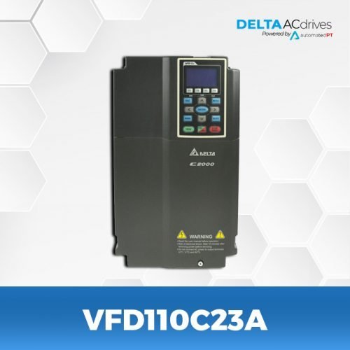 VFD110C23A-VFD-C2000-Delta-AC-Drive-Front