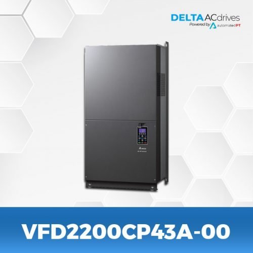 VFD2200CP43A-00-VFD-CP2000-Delta-AC-Drive-Side