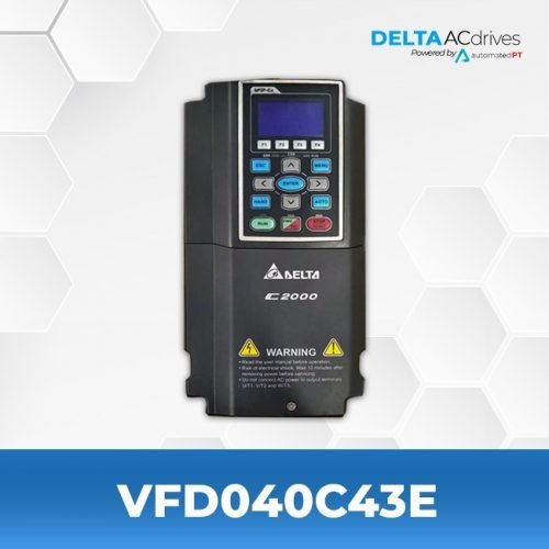 vfd040c43e-VFD-C2000-Delta-AC-Drive-Front